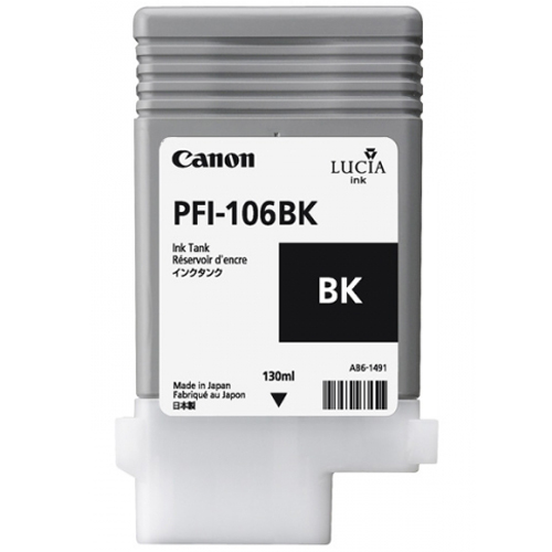 Картридж Canon PFI-106 BK (чёрный) 130 мл