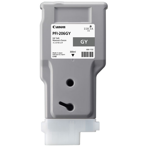 Картридж Canon PFI-206 GY (серый) 300 мл