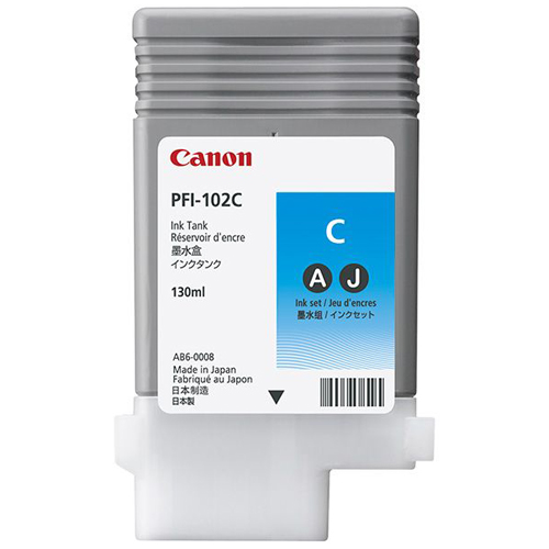 Картридж Canon PFI-102 C (голубой) 130 мл