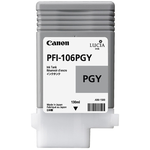 Картридж Canon PFI-106 PGY (серый фото) 130 мл