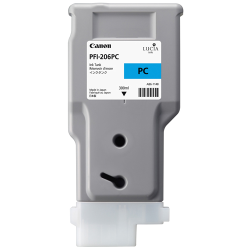 Картридж Canon PFI-206 PC (голубой фото) 300 мл