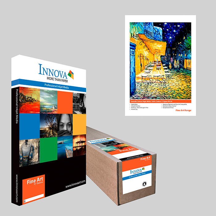 Innova Smooth Cotton High White 215gsm (IFA04)