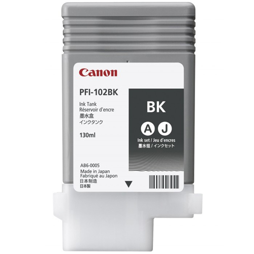 Картридж Canon PFI-102 BK (чёрный) 130 мл
