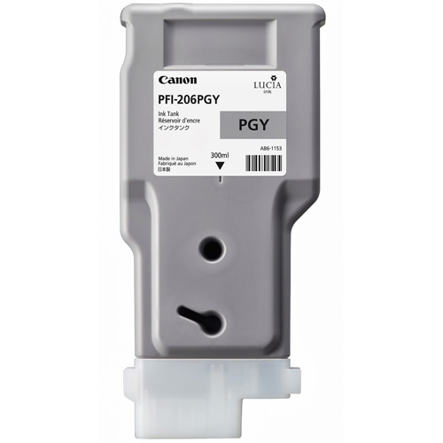 Картридж Canon PFI-206 PGY (серый фото) 300 мл