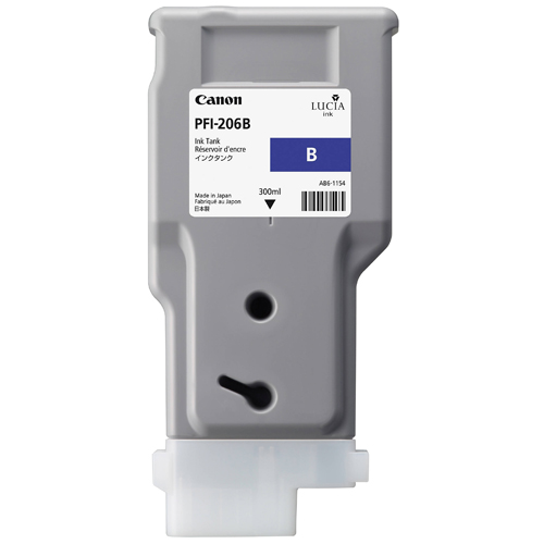 Картридж Canon PFI-206 B (синий) 300 мл