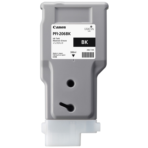 Картридж Canon PFI-206 BK (чёрный) 300 мл